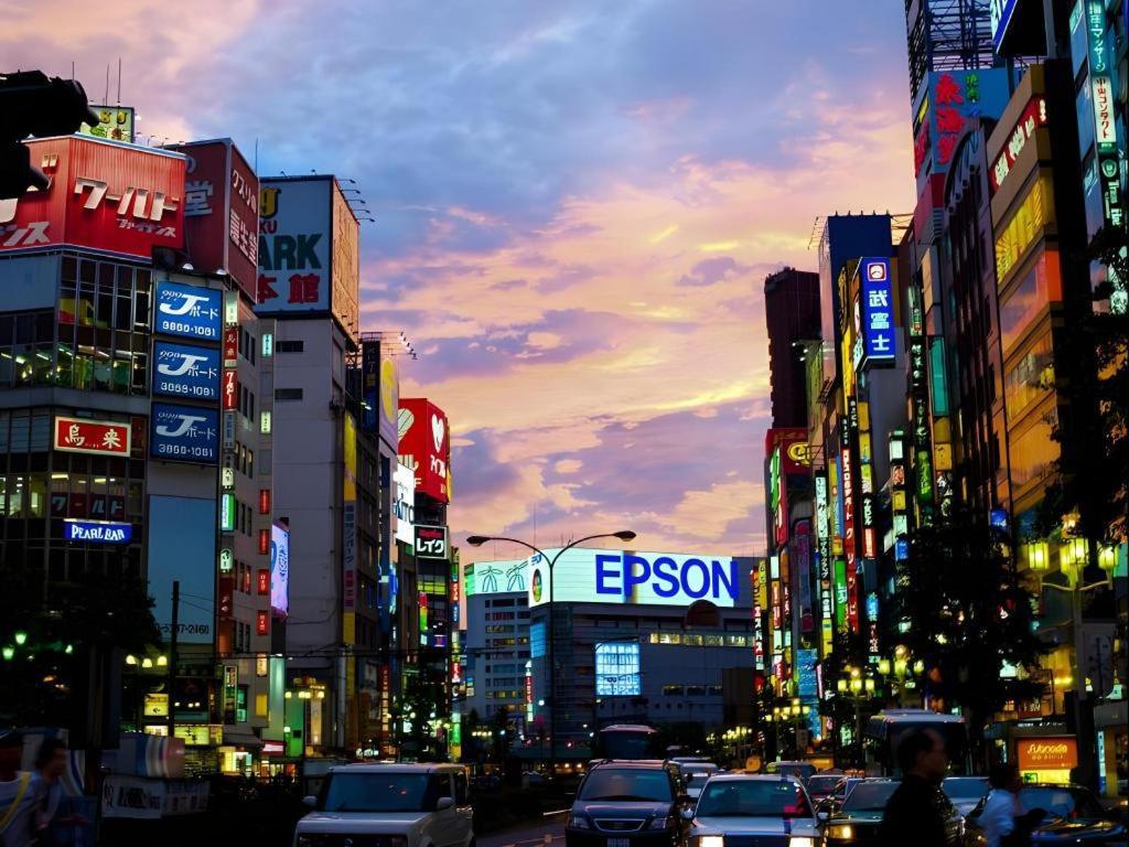 Eishinkan Hotel Tokio Exterior foto